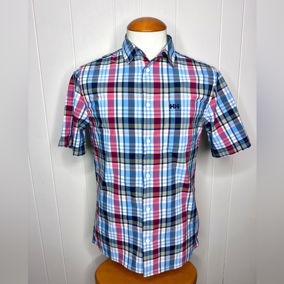 Helly Hansen Other - Helly Hansen Fjord Qd Lightweight Plaid Shirt